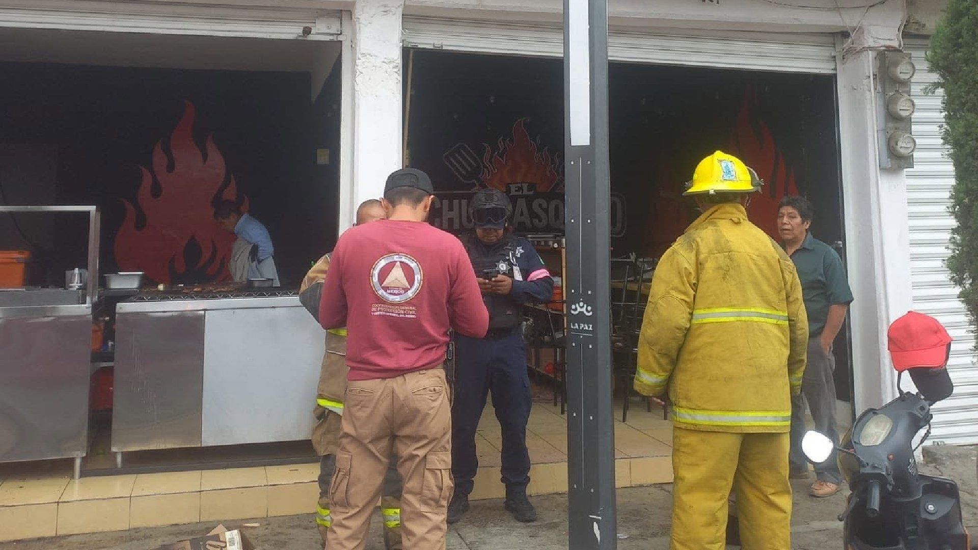 Explosión en taquería. Foto: N+